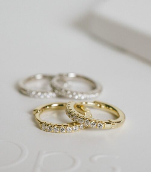 KYKLOS-STR CV PAVE HOOP PIERCE 1