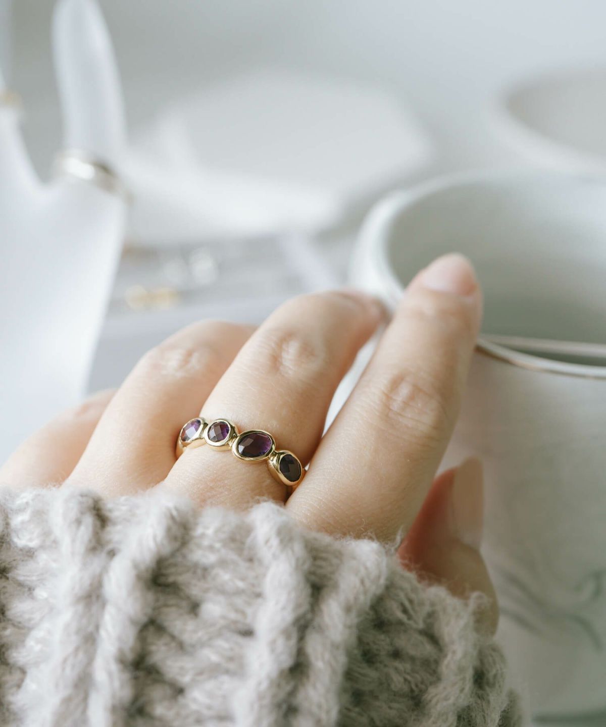 [ANTHEIA] VIOLA-RING 5